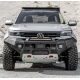 Amarok 2023 NF – Rival : Aluminium Front Bar  Present, includes RIVAL FOG Lights – Set of 2